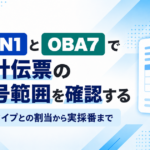 FBN1とOBA7で会計伝票の番号範囲と伝票タイプとの割当を確認するアイキャッチ画像